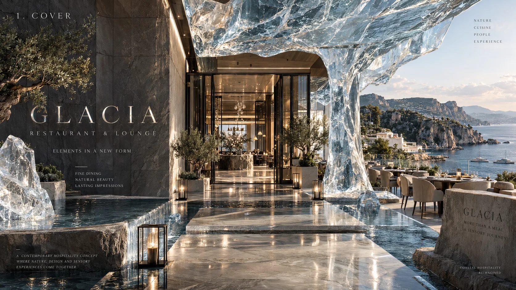 GLACIA — Restaurant & lounge concept
