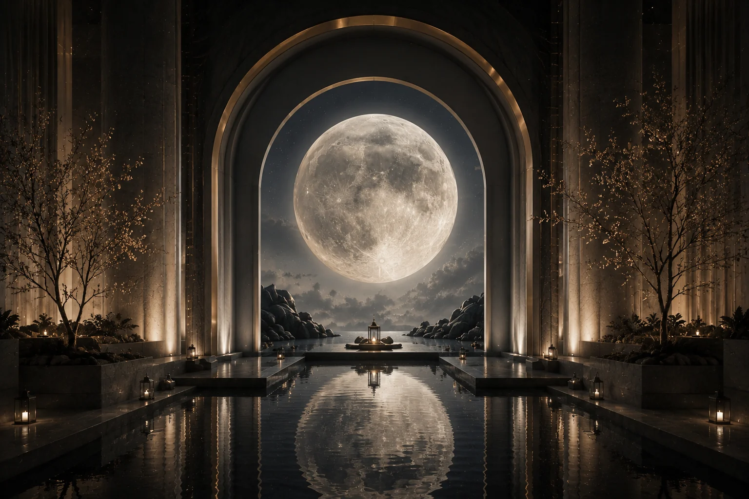 Moon Temple — Immersive restaurant concept