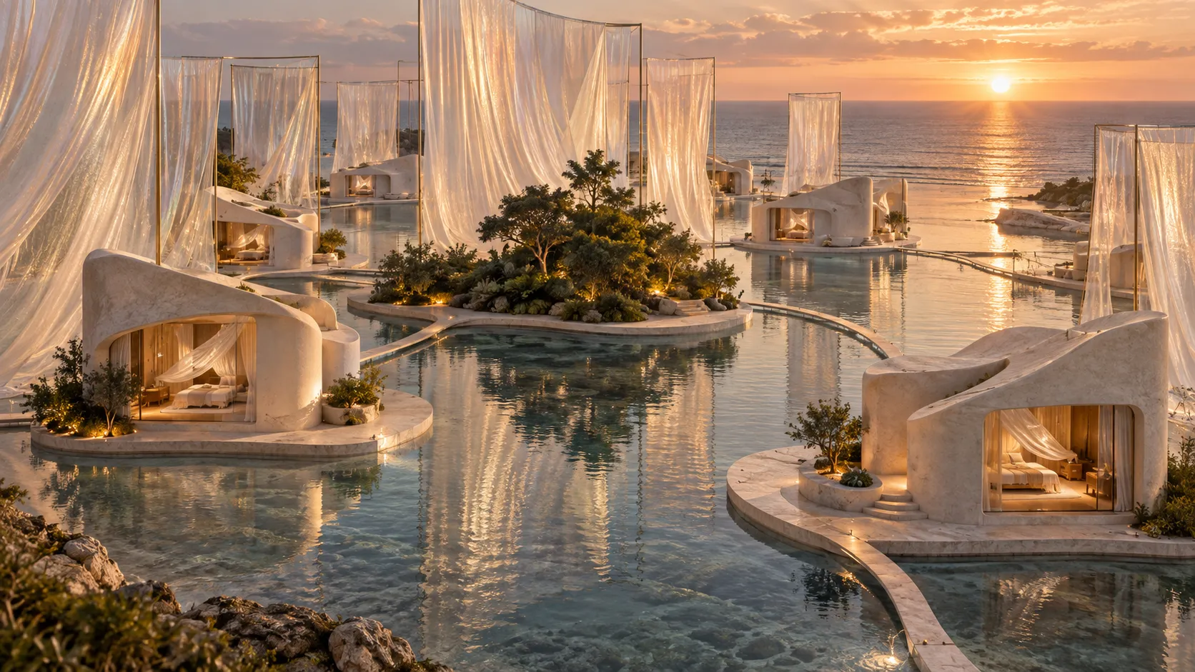 VELA — Seaside boutique hotel concept