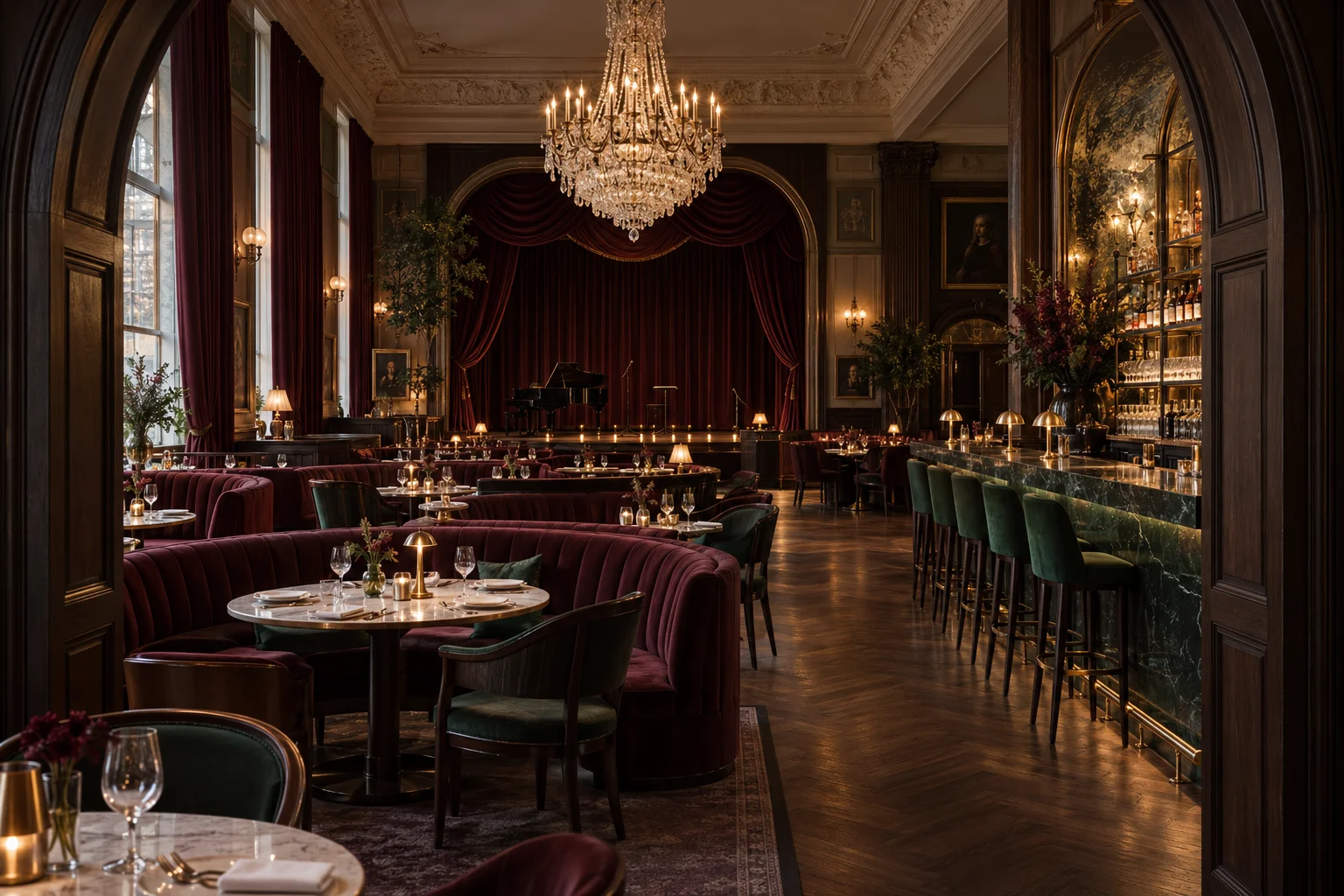 VELVET ACT — Theatrical restaurant concept