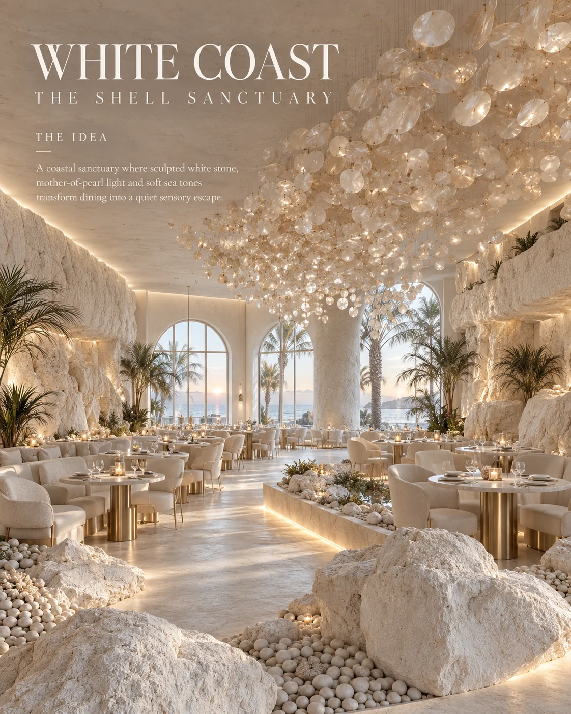 WHITE COAST — Coastal restaurant concept